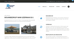 Desktop Screenshot of bouwbedrijf-ijzerman.nl